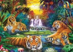 Puzzle Tigris Paradise XL 500 darab