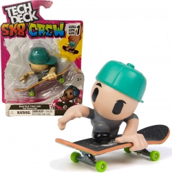 Tech Deck Sk8 Crew S1 ujjdeszkás készlet figurafigurával