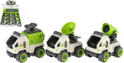 Űrautó lendkerékkel 7x10cm - 3 típus