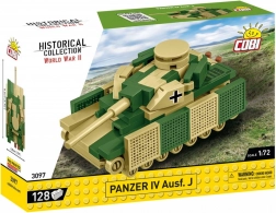 Panzer IV Ausf. J modell tank építőkockákból