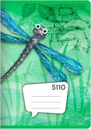 A5-ös füzet, 10 lap – négyzetrácsos