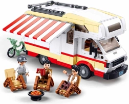 Sluban lakókocsi 1:35 méretarányban