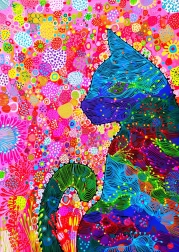 ENJOY Kóbor macska puzzle 1500 darab