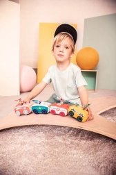 Lilliputiens - Vontatható autók drágakővel Joem