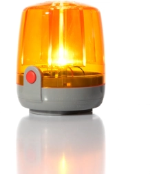 Rolly Toys narancssárga figyelmeztető villogó gyermektraktorhoz