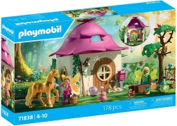 Playmobil Princess Magic Meghitt tündérház arany egyszarvúval