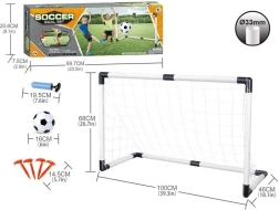 Összecsukható kapu és labda fociszett