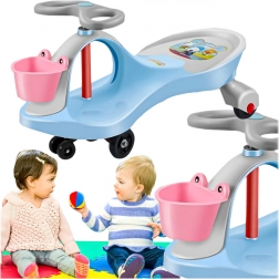 Gyermek egyensúlyozó swing car – gravitációs járgány, kék