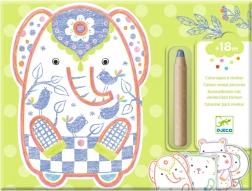 Kifestés meglepetéssel Vadállatok Djeco