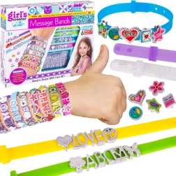 Feliratos karkötőkészítő szett