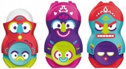 Maped Loopy Totem hegyező radírral, vegyes színek