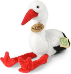 Plüss gólya 20 cm eco friendly RAPPA