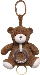 Játék mackó barna 18 cm