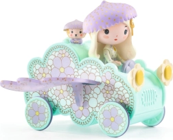 Tinyly figurák: Jil és Jerry varázslatos felhő-autócskával