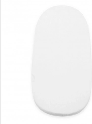 Frottír vízálló gumis lepedő babakocsiba NEW BABY 35 × 75 cm, fehér