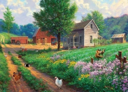 COBBLE HILL Farm Puzzle 1000 darab