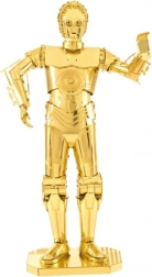 Fém építőkészlet 3D Star Wars: C-3PO (arany)