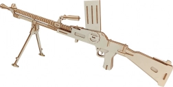 Woodcraft fa 3D kirakó – könnyű géppuska
