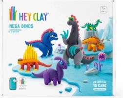 Hey Clay Mega dinoszauruszok – könnyű, levegőn száradó gyurma készlet