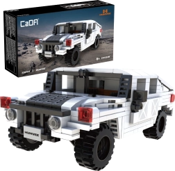 CaDA Humvee fehér terepjáró építőjáték