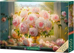 Puzzle nyári pünkösdirózsák 1000 darab – Castorland Art Collection