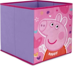 Peppa Pig játéktároló doboz 31 × 31 × 31 cm