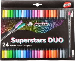 Next Gen kétvégű filctollak, 24 szín