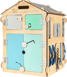 BusyKids activity board házikó, menta