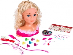 PRINCESS CORALIE fésülhető fej kiegészítőkkel