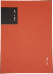 A5-ös jegyzetfüzet téglavörös színben