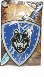 Habszivacs kard és róka pajzs gyerekeknek