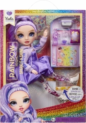 Lalka Rainbow High Sparkle & Shine Viola lila hajjal