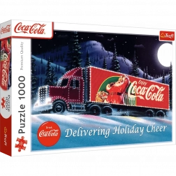 1000 darabos puzzle XMAS COCA‑COLA Karácsonyi kamion