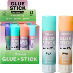 Irodai iskolai ragasztóstift pasztell 21g