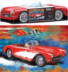 Puzzle bádogdobozban Corvette, 550 darab