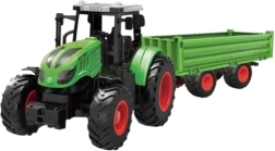 Rádióvezérlésű traktor pótkocsival