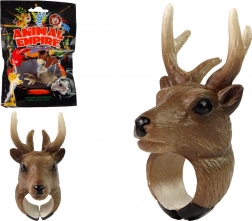 Szarvasfejes gyűrű gyerekeknek