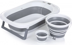 Összecsukható kád kiegészítőkkel Szürke a Chipolino-tól