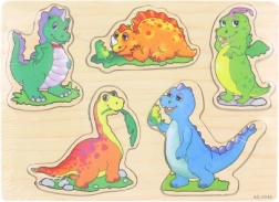 Fa dinoszauruszos kirakó