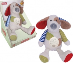 Lámpácska játszó kutyával