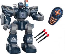 rendőrségi RC robot lövéssel és effektekkel 38 cm