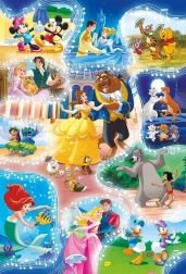 CLEMENTONI Puzzle Disney: Táncidő MAXI 24 darab