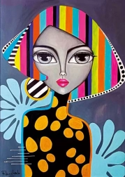 Puzzle színes lány 1000 darab MAGNOLIA