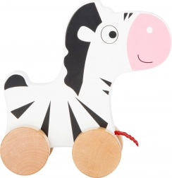 Small Foot Fa Húzható Zebra