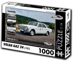 Retro-autók kirakó: Volga GAZ 24 (1983) – 1000 darab