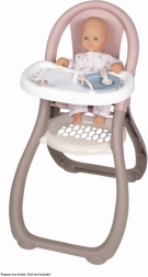 SMOBY Baby Nurse babák etetőszék