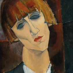 Curiosi Q Art négyzet alakú puzzle: Kislingné asszony, 66 darab