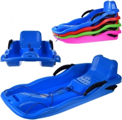 Műanyag szánkó zsinórral télire