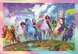 Puzzle Egyszarvú Akadémia 104 darabos CLEMENTONI