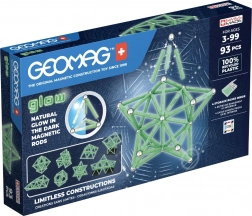 Geomag Glow mágneses építőkészlet 93 darab